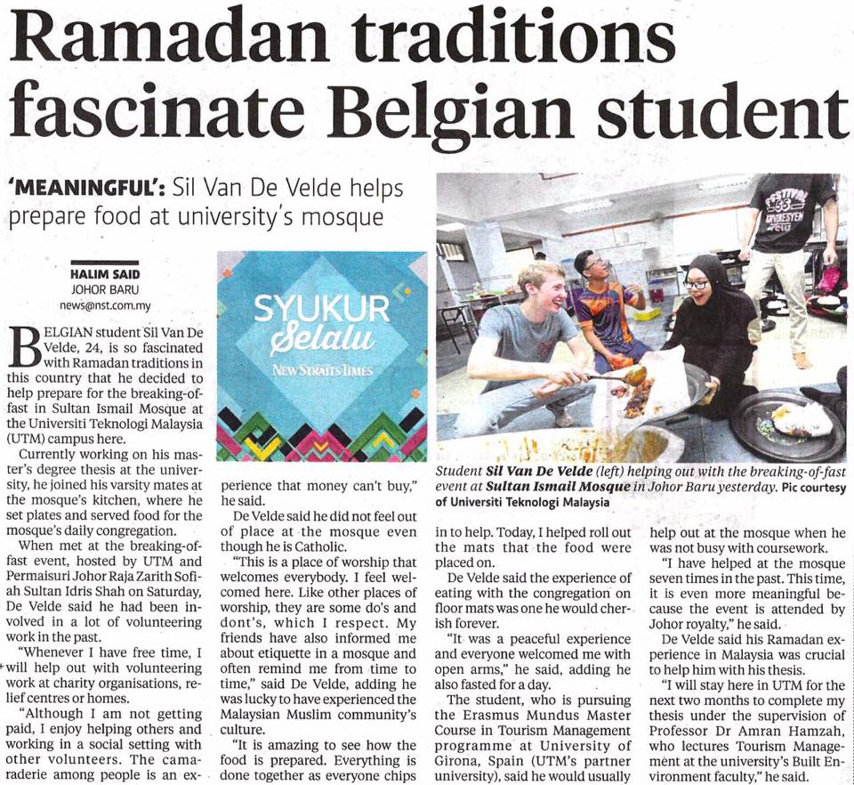 NST200616-Ramadan Traditions Fascinate Belgian Student