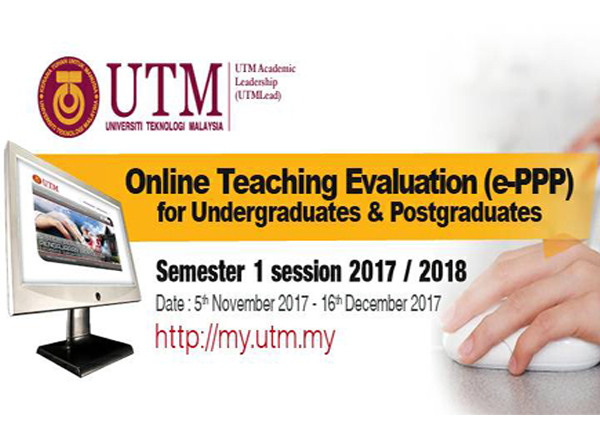 Penilaian Pengajaran Pensyarah secara Elektronik (ePPP) Sesi 1-2017/2018
