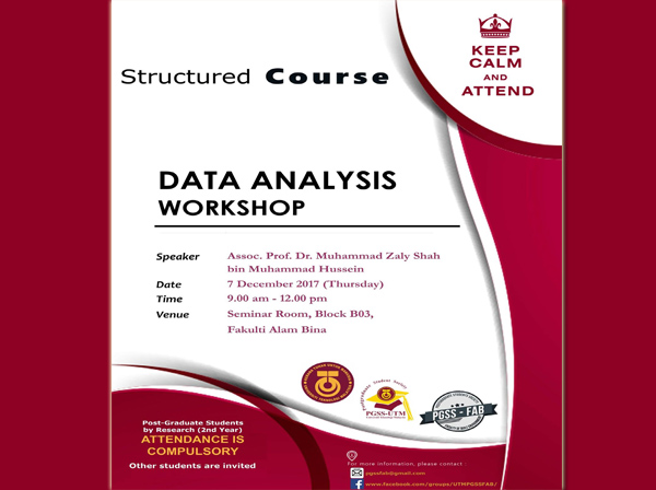 Structured Course – Data Analysis Workshop