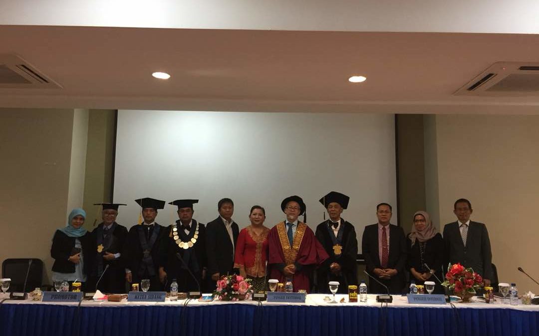 Prof. Ismail Said as External Examiner at Fakultas Teknik Universitas Hasanuddin