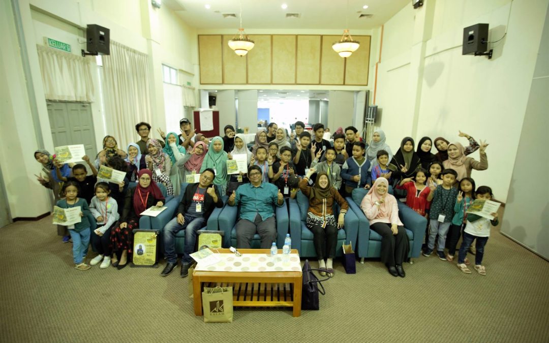 Bengkel Kartun “Menterjemah Warisan Menerusi Kartun” anjuran KALAM, UTM Johor Bahru