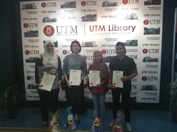 Pelajar Senibina Landskap FABU Memenangi Johan dan Naib Johan Dalam Pertandingan “Doodle Panting” Anjuran Perpustakaan Sultanah Zanariah UTM