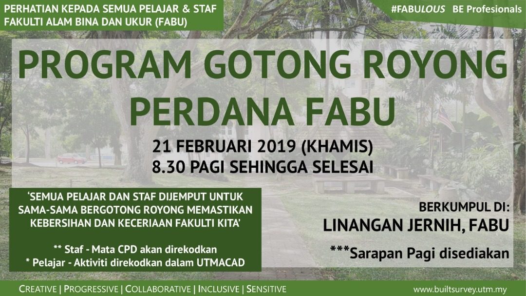 Program Gotong Royong Perdana FABU