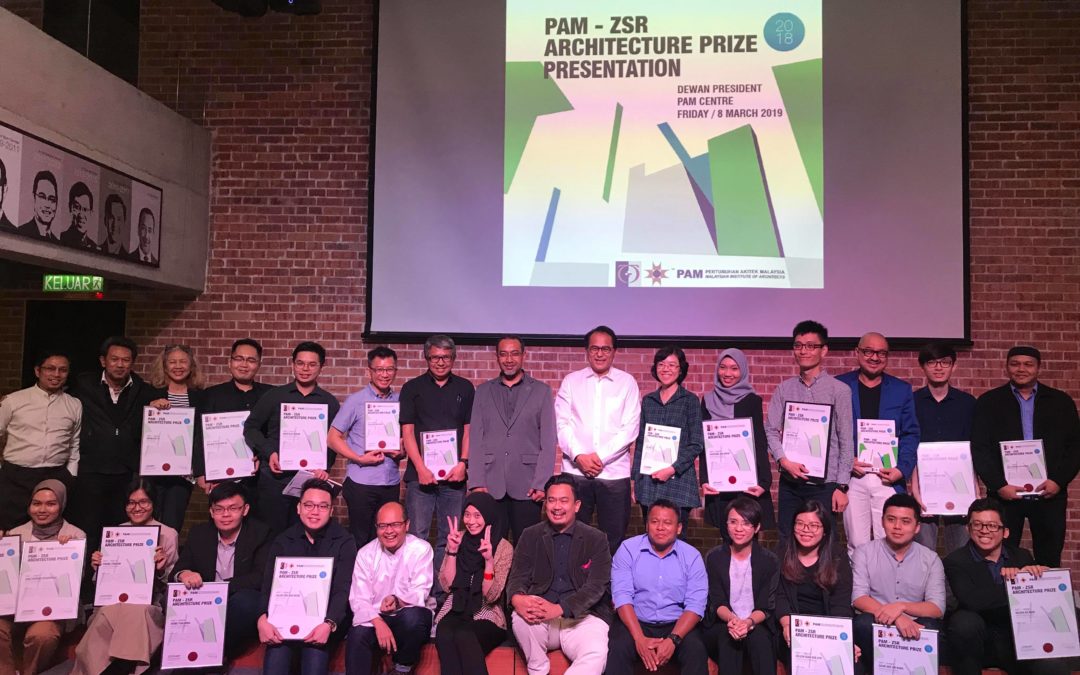 Six Students From Faculty of Built Environment and Surveying, UTM Won PAM-ZSR Architecture Prize 2018