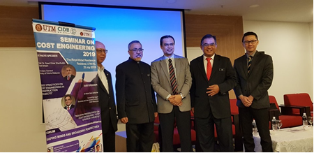 200 Architectural, Engineering and Construction (AEC) Professionals Gathered in Seminar on Cost Engineering (SCE 2019)