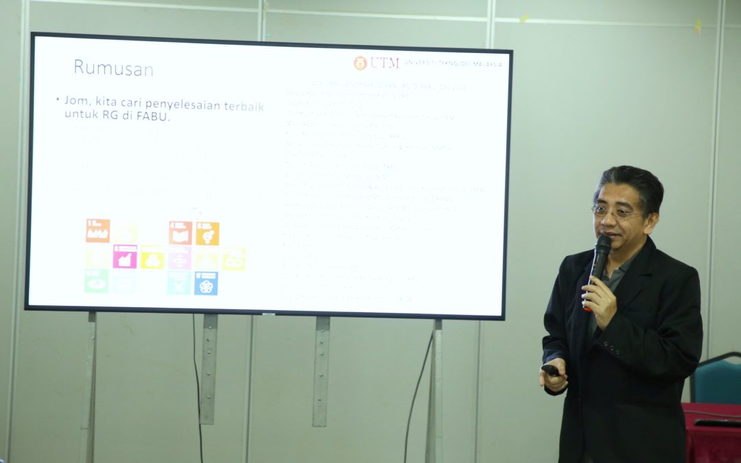 Bengkel Sinergi dan Penstrukturan Semula Kumpulan Penyelidikan (RG) FABU