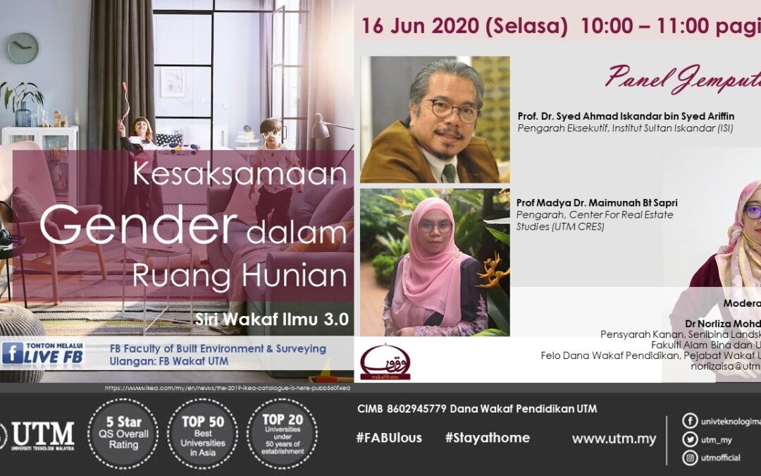 Kesaksamaan Gender Dalam Ruang Hunian