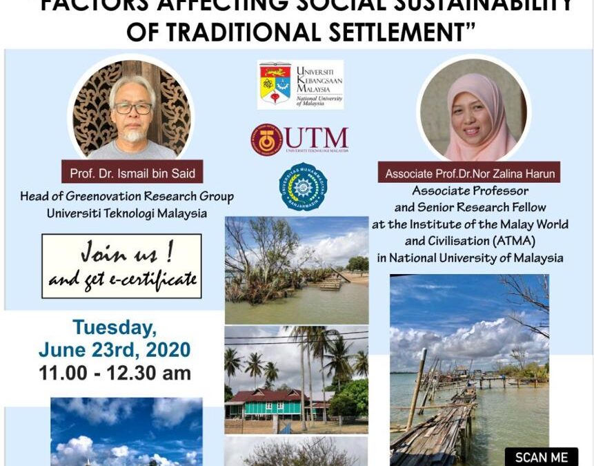 Factors Affecting Social Sustainability of Traditional Settlement