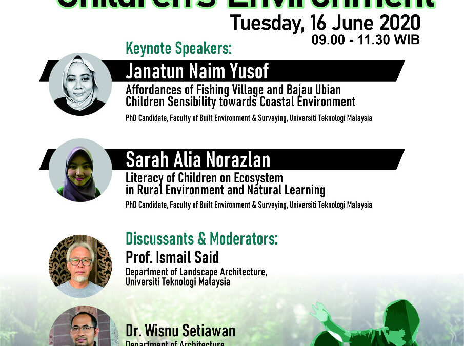 Open Lecture on Children’s Environment