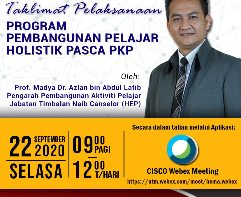 Taklimat Pelaksanaan Program Pembangunan Pelajar Holistik Pasca PKP