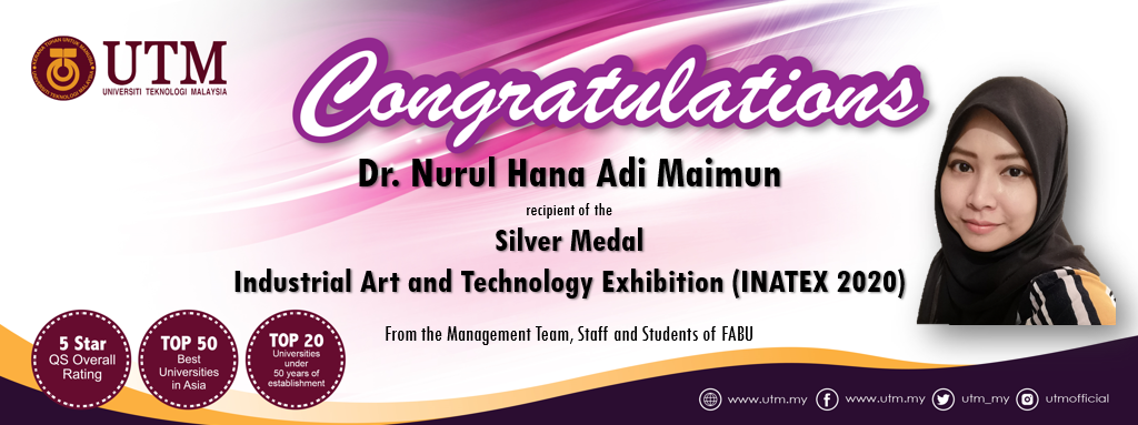Tahniah Dr. Nurul Hana binti Adi Maimun