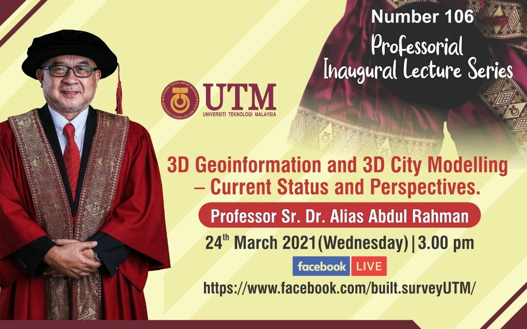 106th Professorial Inaugural Lecture Series