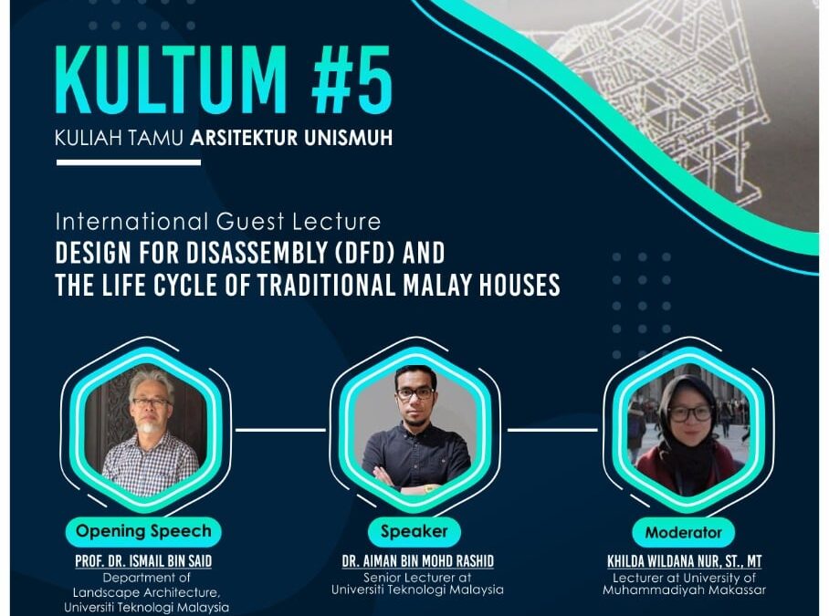 𝐃𝐞𝐬𝐢𝐠𝐧 𝐟𝐨𝐫 𝐃𝐢𝐬𝐚𝐬𝐬𝐞𝐦𝐛𝐥𝐲 (𝐃𝐅𝐃) 𝐚𝐧𝐝 𝐓𝐡𝐞 𝐋𝐢𝐟𝐞 𝐂𝐲𝐜𝐥𝐞 𝐨𝐟 𝐓𝐫𝐚𝐝𝐢𝐭𝐢𝐨𝐧𝐚𝐥 𝐌𝐚𝐥𝐚𝐲 𝐇𝐨𝐮𝐬𝐞𝐬