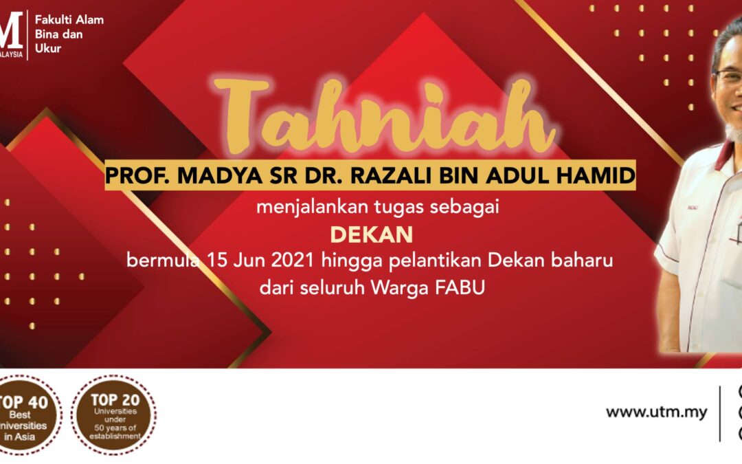 Tahniah semua atas perlantikan dan perlantikan semula juga terima kasih kepada yang telah menjalankan tugas sebagai barisan pentadbir FABU hingga Jun 2021