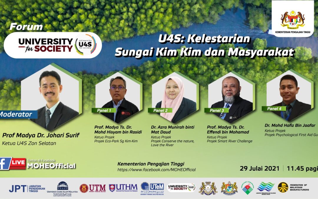 Webinar U4S: Kelestarian Sungai Kim Kim dan Masyarakat