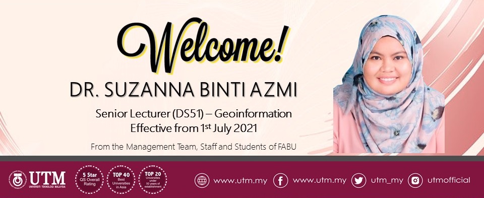 Welcome to FABU Dr. Suzanna binti Azmi & Dr. Nadzirah binti Hosen