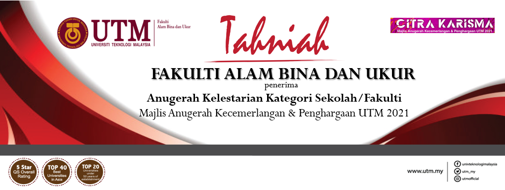 Seluruh warga FABU amat berbangga kerana telah dinobatkan sebagai penerima Anugerah Kelestarian, Majlis Citra Karisma 2021