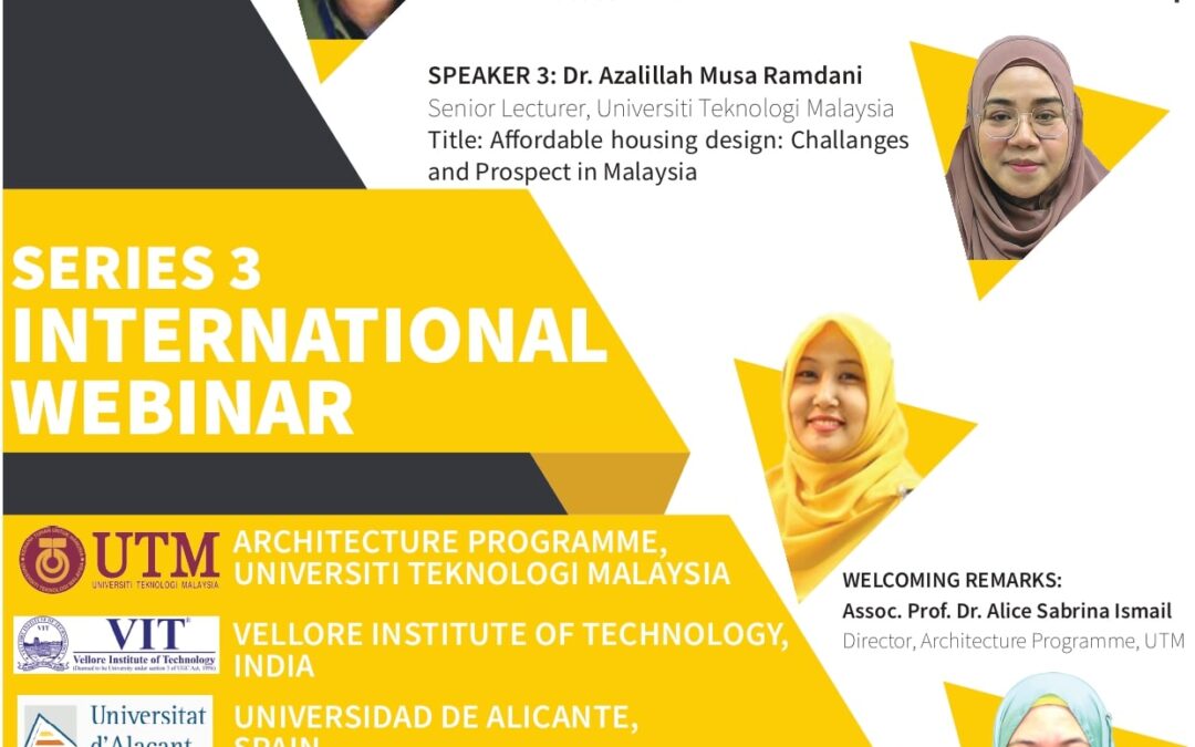 International Webinar Series 3 – Architecture