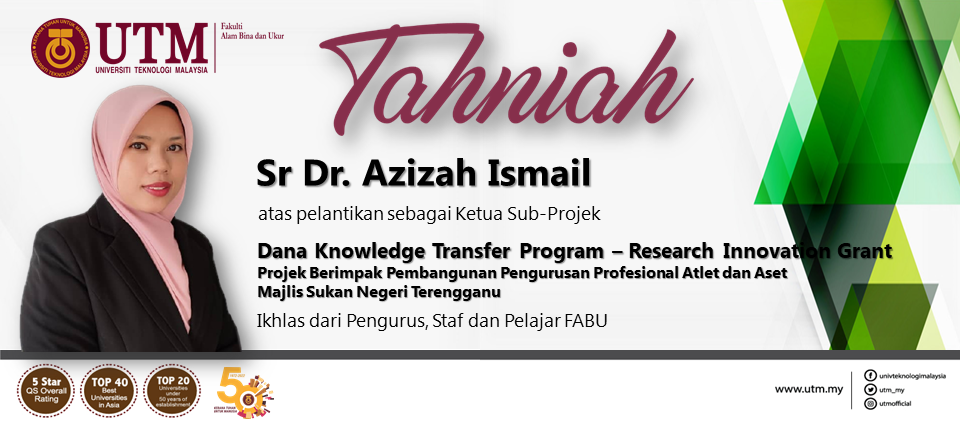 Tahniah kepada semua Ketua Sub-Projek bagi Dana KTP-RIG CCIN dari FABU yang telah dilantik.