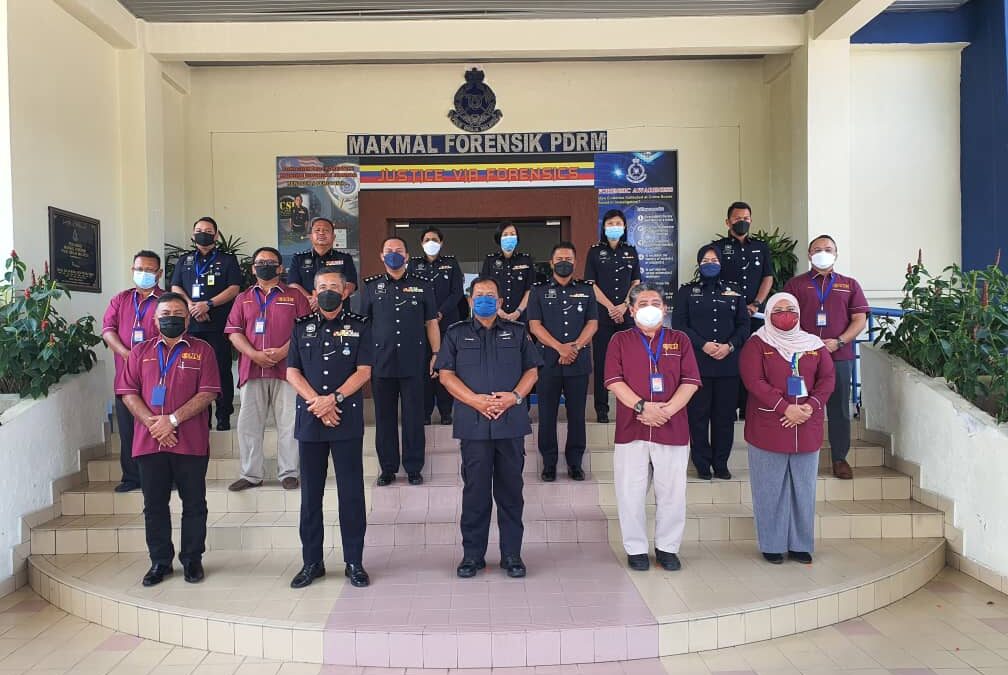 Program Kunjungan Balas FABU ke Makmal Forensik PDRM sebagai tanda persetujuan untuk penubuhan Makmal Satelit UTM FABU – Forensik PDRM
