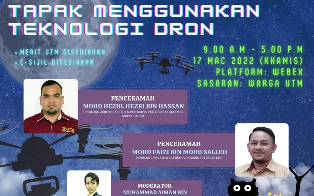 Bengkel Pemantauan Tapak Menggunakan Teknologi Dron