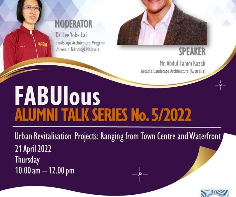 FABUlous Alumni Talk series by Landscape Architecture