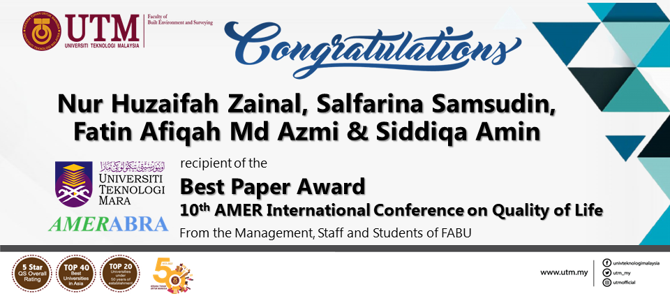 Tahniah diucapkan kepada para penerima anugerah.