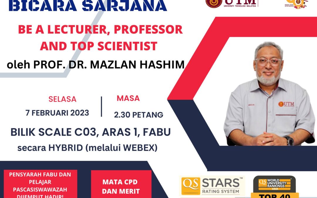 Bicara Sarjana Professor FABU 2023