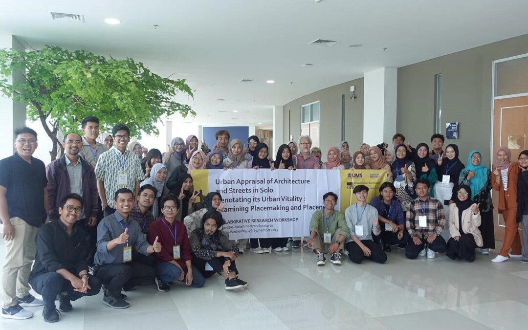 UTM Landscape Architecture Partners with Universitas Muhammadiyah Surakarta: Insights into Solo’s Street Placemaking and Urban Vitality
