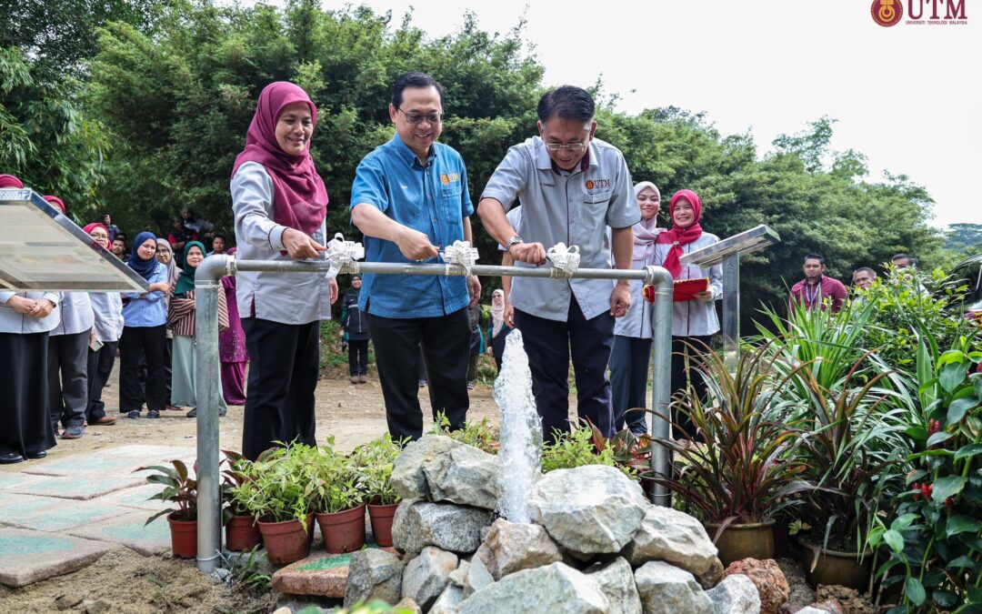 UTM universiti pertama negara ada telaga air akuifer