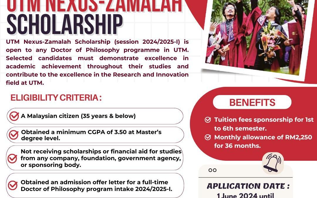 𝗨𝗧𝗠 𝗡𝗲𝘅𝘂𝘀-𝗭𝗮𝗺𝗮𝗹𝗮𝗵 𝗦𝗰𝗵𝗼𝗹𝗮𝗿𝘀𝗵𝗶𝗽