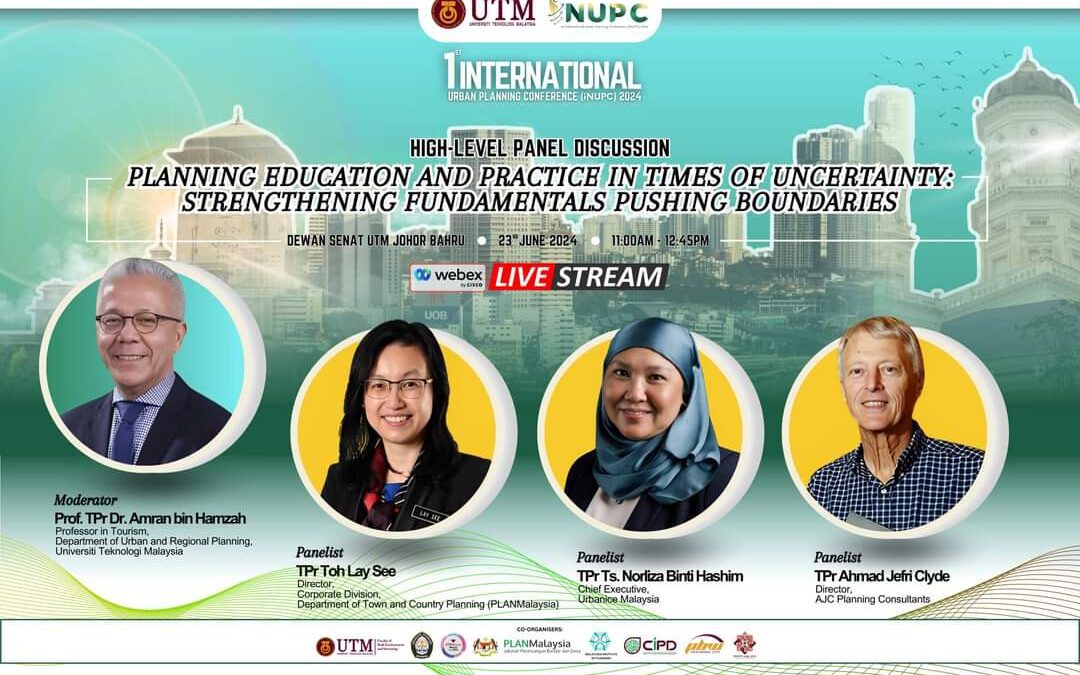 1st INTERNATIONAL URBAN PLANNING CONFERENCE (iNUPC) 2024