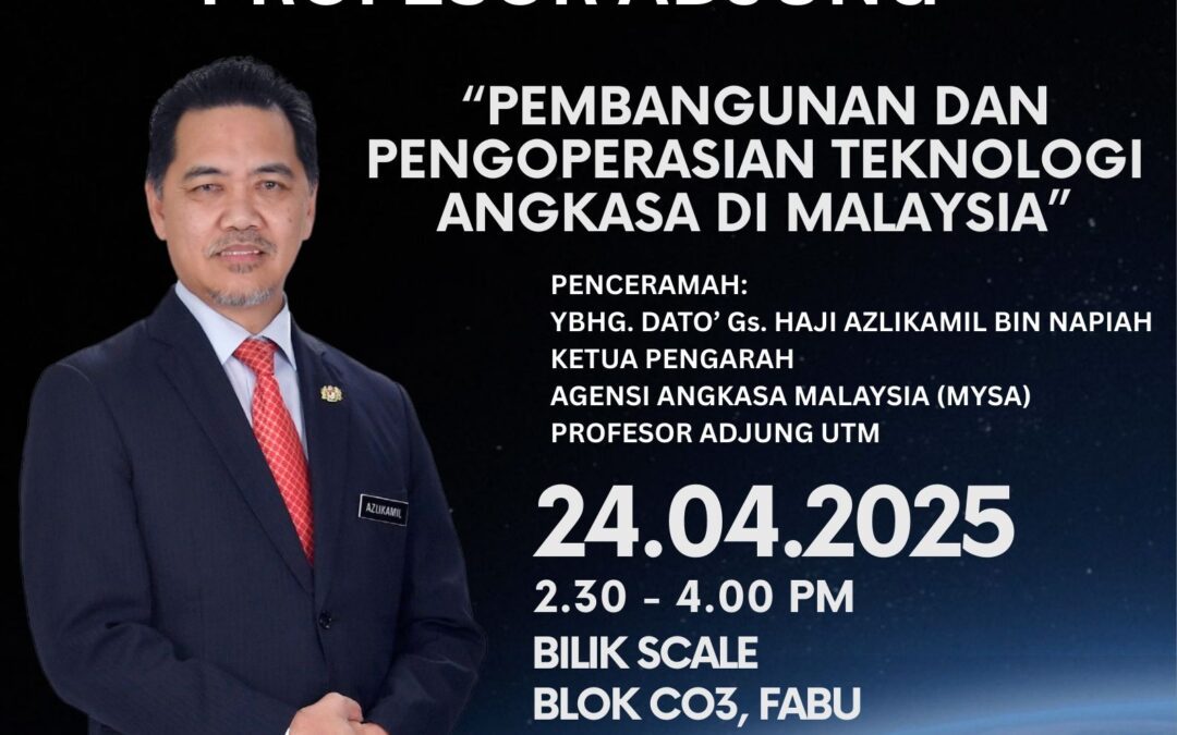 SYARAHAN PERDANA PROFESOR ADJUNG