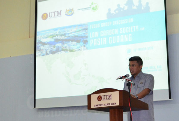 Special Address by Y.Bhg. En. MdZa’nalHj. Misran, the highly committed YDP of MPPG outlining clear medium- and long-term visions and policy directions for the sustainable, low carbon growth of PasirGudang.