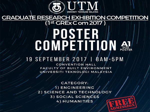 1st Graduate Research Exhibition Competition