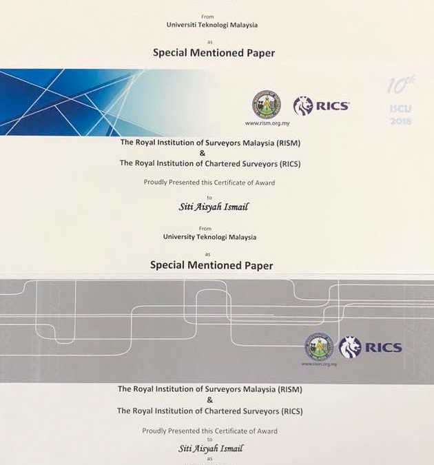 10th RISM-RICS International Surveying Conference for Undergraduates 2018