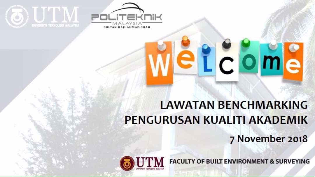 Lawatan Benchmarking Pengurusan Kualiti Akademik