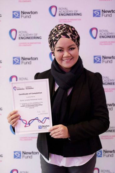 FABU’s Logistic Expert Dr. Zuhra Junaida Participated in Leaders in Innovation Fellowship (LIF) Program in London, UK.