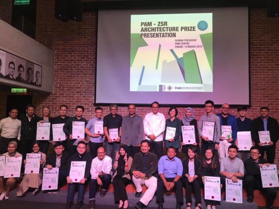Six Students From Faculty Of Built Environment And Surveying, UTM Won PAM-ZSR Architecture Prize 2018