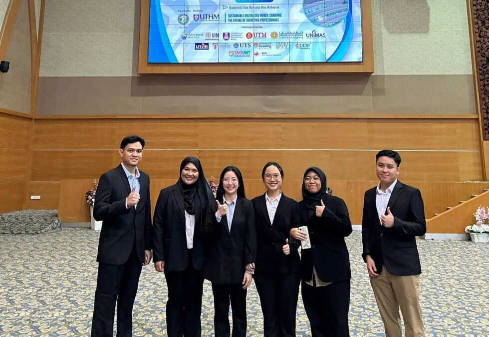 UTM students excel at 16th International Surveying Conference 2024