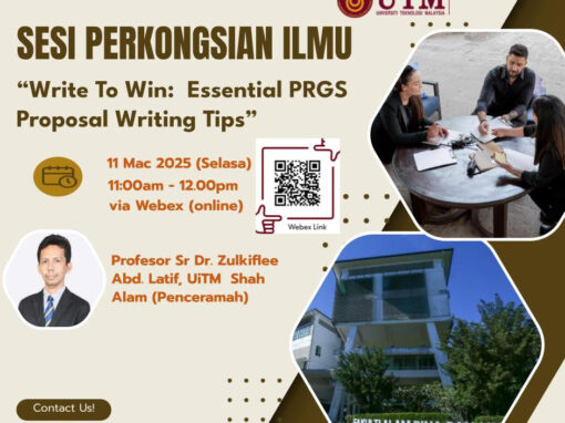 WRITE TO WIN: ESSENTIAL PRGS PROPOSAL WRITING TIPS