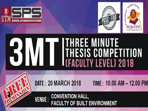 3MT Competition 2018