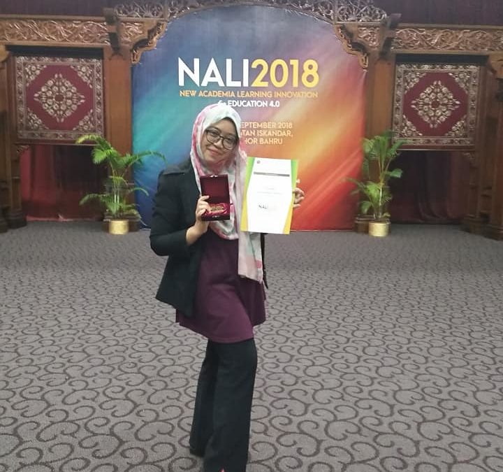 Congratulations Dr. Norliza binti Mohd Isa for awarded GOLD in NALI 2018
