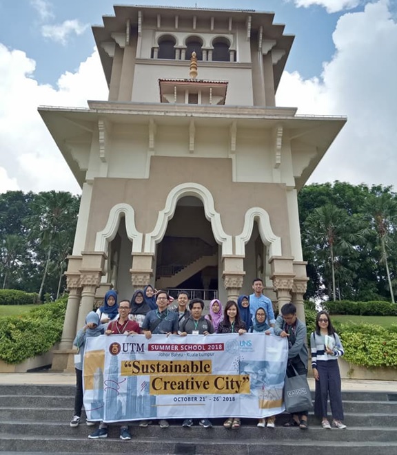 UTM Summer School – Built Environment Experiences 2018 – Universitas Sebelas Maret (UNS), Indonesia