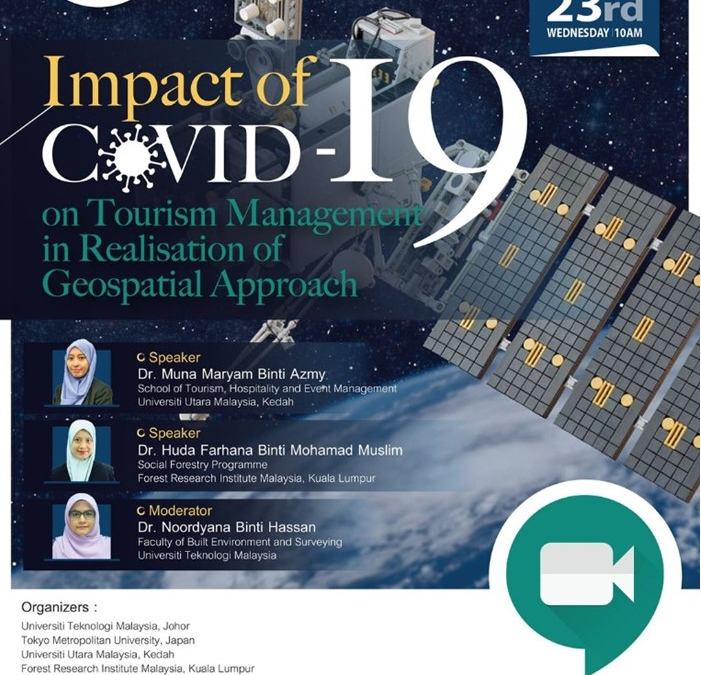Impact of COVID-19 on Tourism Management in Realisation of Geospatial Approach