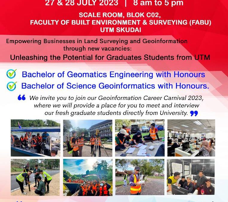 UTM Geoinformation Career Carnival 2023