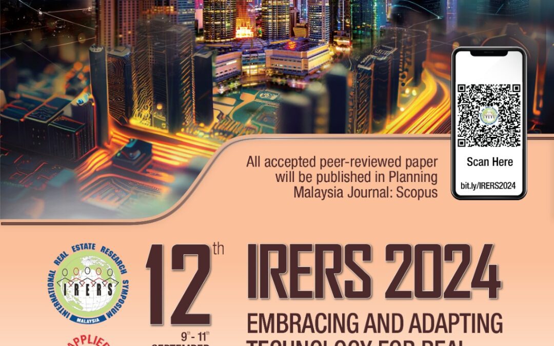 12th International Real Estate Research Symposium (IRERS)