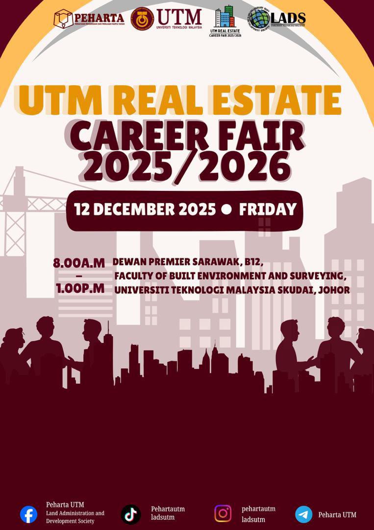 UTM Real Estate Career Fair 2025/2026