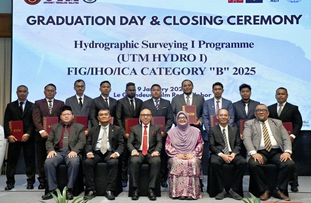 UTM raikan graduan Program Profesional Hidrografi bertaraf antarabangsa