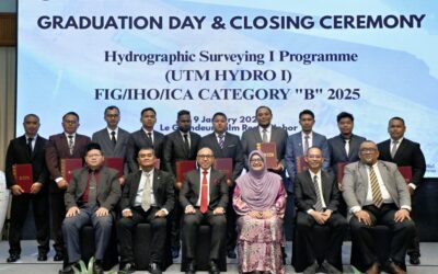UTM raikan graduan Program Profesional Hidrografi bertaraf antarabangsa